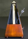 Metronome showing movement