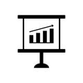Simple Collection of Data Analysis Related Vector Line Icons. Royalty Free Stock Photo