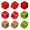 Simple color cubes