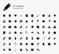 Simple and Common Objects Web Icons