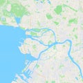 Simple common Saint-Petersburg map background. Air city terrain panorama. Simple creative town backdrop