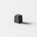 Simple composition and lighting emphasize the keycap s form and Royalty Free Stock Photo