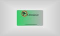 Simple corporate card design logo