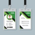 Simple Corporate Office Identity Card Design Template