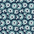 Simple cute pattern in abstract flowers. Ditsy print. Floral seamless background. Fashion prints