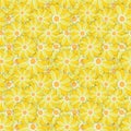 Simple cute pattern in abstract flowers. Ditsy print. Floral seamless background. Fashion prints