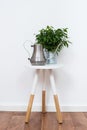 Simple decor objects, minimalist white interior Royalty Free Stock Photo