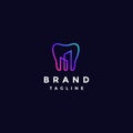 Simple Dental City Logo Design