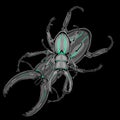 Simple design of insect beetle