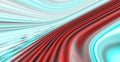 Simple design red wave lines on light bluish steel trend color 2020