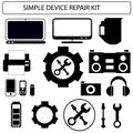 Simple device repair kit
