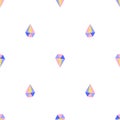 Simple diamond seamless pattern