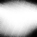 Simple dotted black and white background. Vector graphic pattern