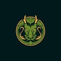 simple dragon logo