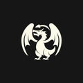 simple dragon logo