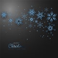 Simple elegant Christmas card Royalty Free Stock Photo