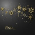 Simple elegant Christmas card Royalty Free Stock Photo