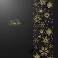 Simple elegant Christmas card Royalty Free Stock Photo