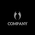 Simple and elegant company logo Royalty Free Stock Photo