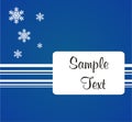 Simple Elegant Winter Card