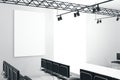 Simple empty fashion runway Royalty Free Stock Photo