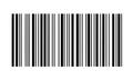 Simple fake bar code symbol Royalty Free Stock Photo