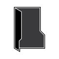 Simple file folder, document information data storage