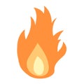 Simple fire icon