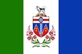 Simple flag province of Canada Royalty Free Stock Photo