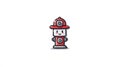 Cute Fire Hydrant Character Cartoon Royalty Free Stock Photo