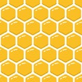 Simple honeycomb Seamless Pattern background | Bufa Series