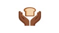 Hands Holding Slice of Bread - Concept of Food, Charity, Sharing, Hope Royalty Free Stock Photo