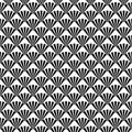 Flower pattern.black and white Seamless floral pattern, geometric texture