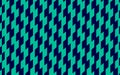 Simple futuristic navy green zigzag pattern background. Royalty Free Stock Photo