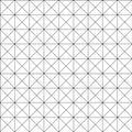 Simple geometric shape cell triangles seamless pattern , crossed lines . vector repeatable