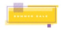 simple geometry header with stripe Royalty Free Stock Photo