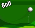 Simple golf layout useful in many ways