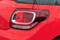 Modern car tail light Royalty Free Stock Photo