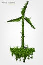 Simple Grass Covered Wind Turbine