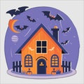 A Simple Halloween House that Leaves a Spooky Aura
