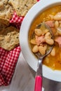 Simple Ham and Bean Soup Royalty Free Stock Photo