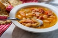 Simple Ham and Bean Soup Royalty Free Stock Photo