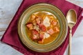 Simple Ham and Bean Soup Royalty Free Stock Photo