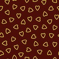 Simple hearts seamless pattern,endless chaotic texture made tiny heart silhouettes.Valentines,mothers day background.Great for