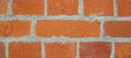 Brick wall. Simple high detailed brick wall background.