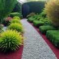 Simple Home Garden Pathway