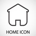 Simple home icon