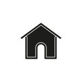 Simple Home Vector Icon