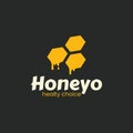 simple honey logo