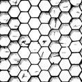 Simple honeycomb pattern